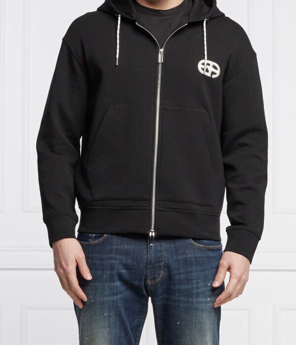 Толстовка мужская Emporio Armani на молнии, черный
Толстовка мужская Emporio Armani на молнии, черный