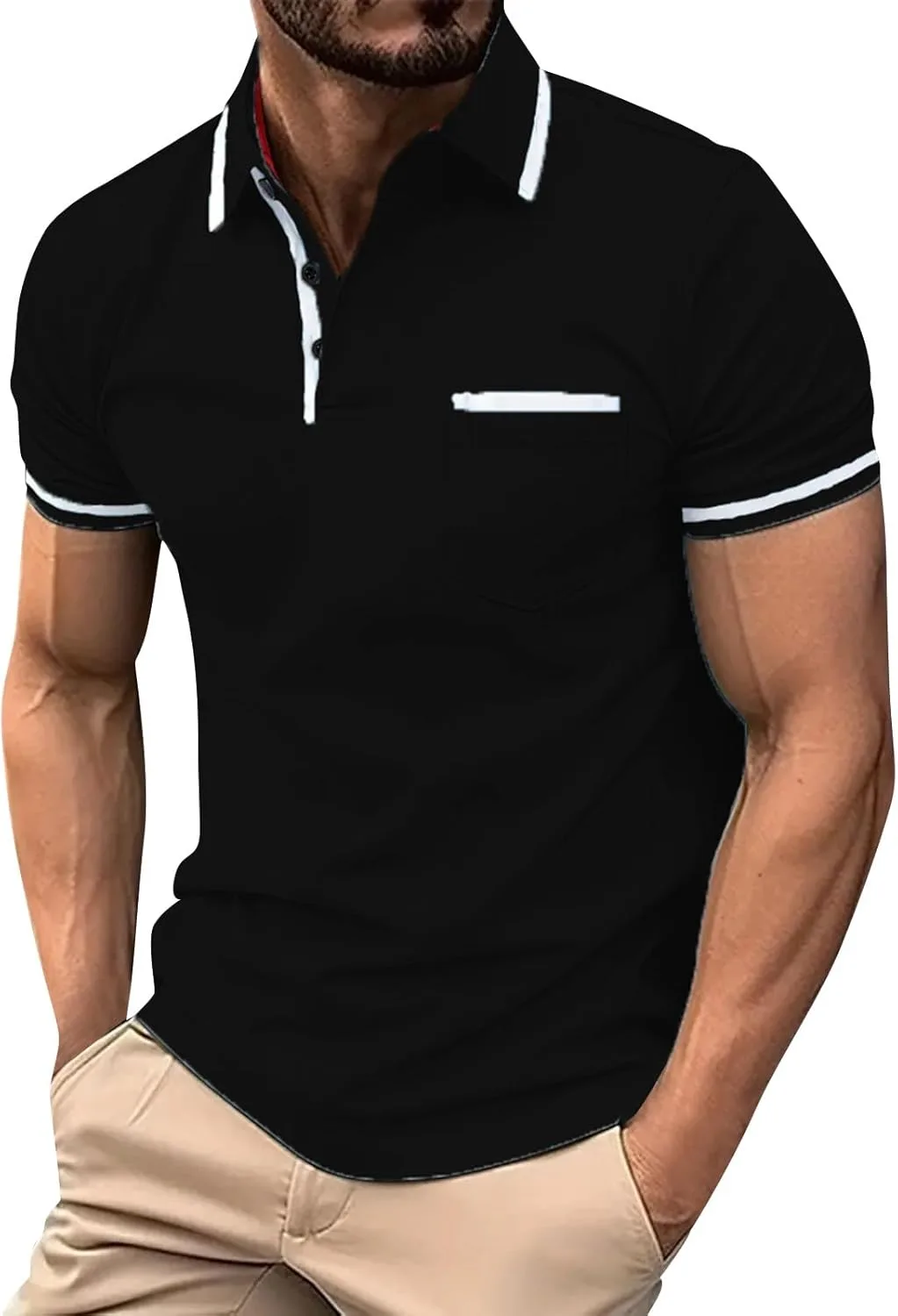 Мужская поло Casual Solid/Colo с коротким рукавом, Slim Fit HUTJDHA
Мужская поло Casual Solid/Colo с коротким рукавом, Slim Fit HUTJDHA