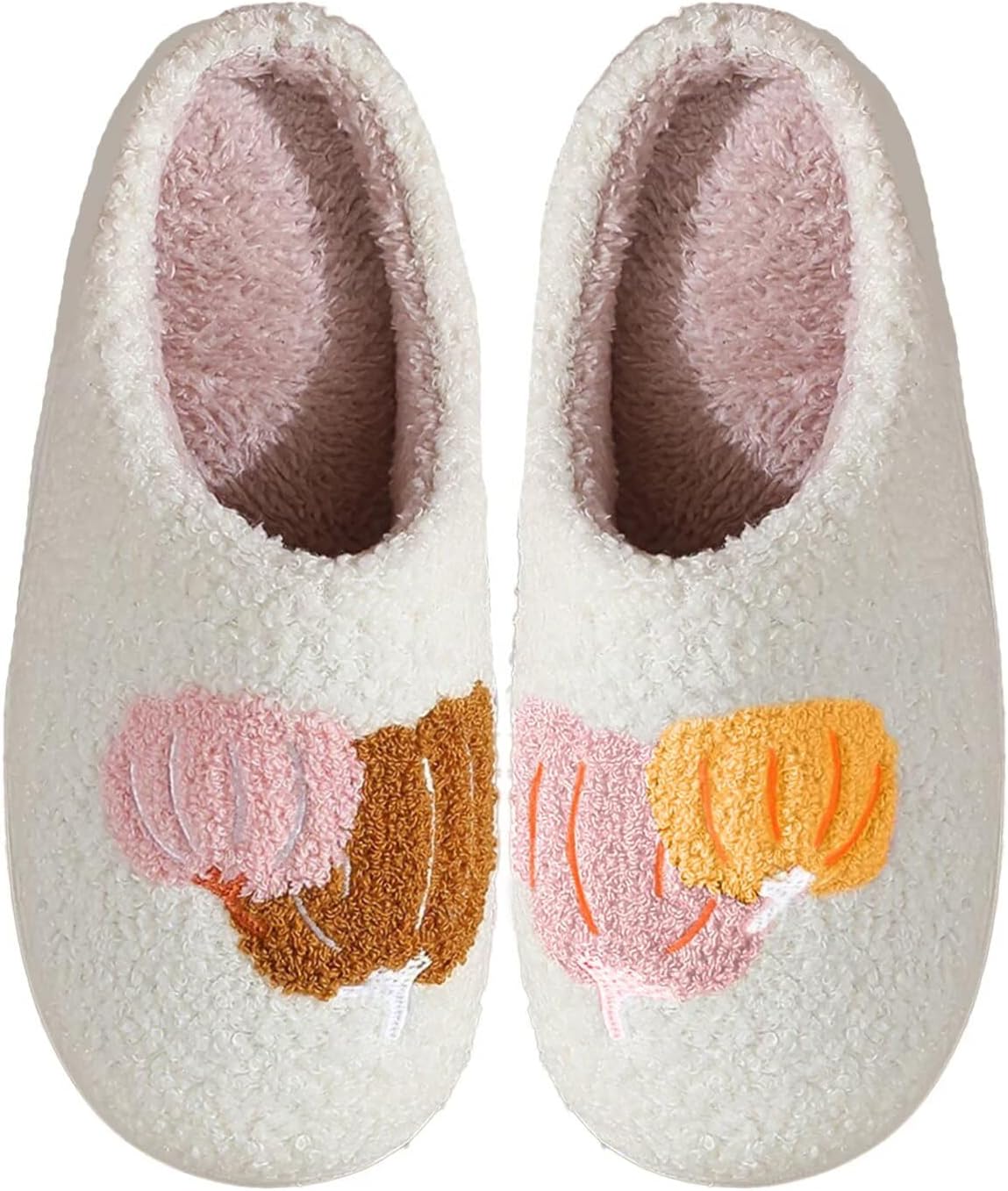 Тапочки для женщин и мужчин теплые пушистые уютные тапочки с противоскользящей подошвой для дома и улицы Generic, белый
Тапочки для женщин и мужчин теплые пушистые уютные тапочки с противоскользящей подошвой для дома и улицы Generic, белый