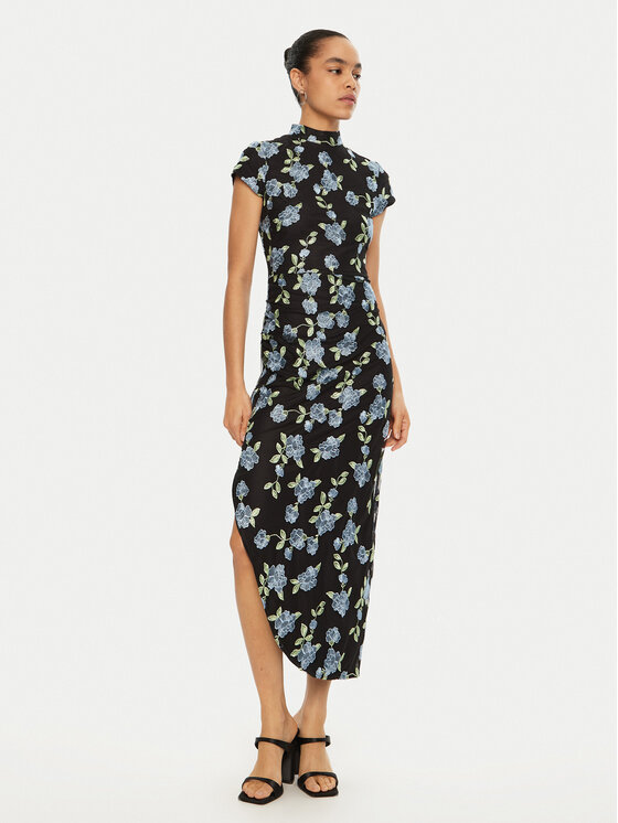 Платье на каждый день стандартный крой 113634 Rotate, черный
Платье на каждый день стандартный крой 113634 Rotate, черный