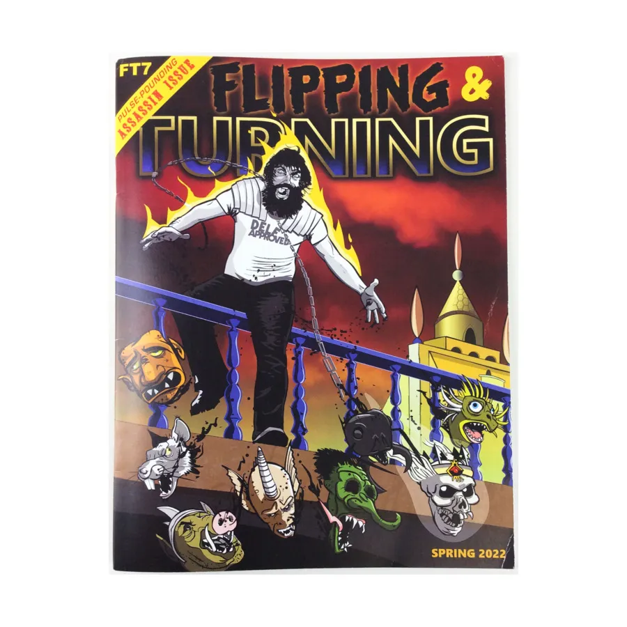 Журнал #7 "Wizard in the Marketplace, Rules AF!, Midnight Sun", Flipping & Turning Magazine
Журнал #7 "Wizard in the Marketplace, Rules AF!, Midnight Sun", Flipping & Turning Magazine