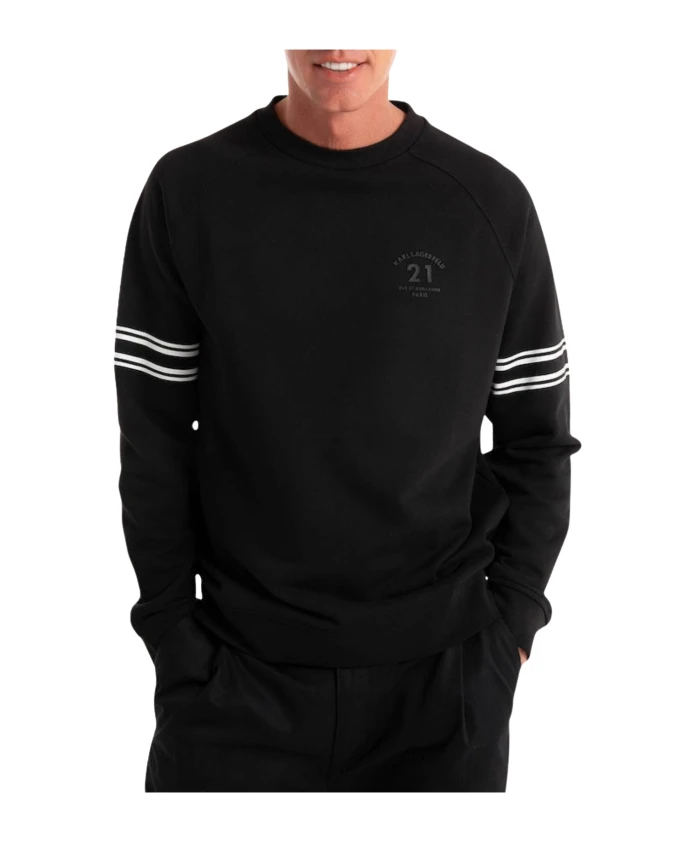 Свитшот с круглым вырезом Karl Lagerfeld, черный
Свитшот с круглым вырезом Karl Lagerfeld, черный