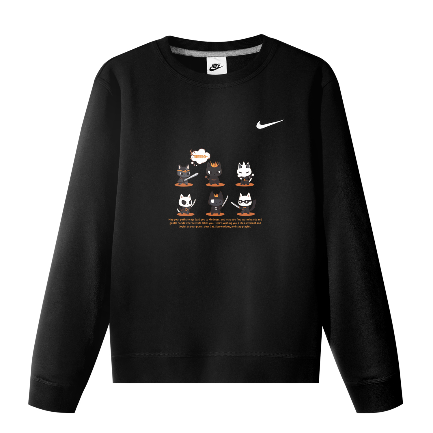 Nike Свитшот унисекс черный
Nike Свитшот унисекс черный