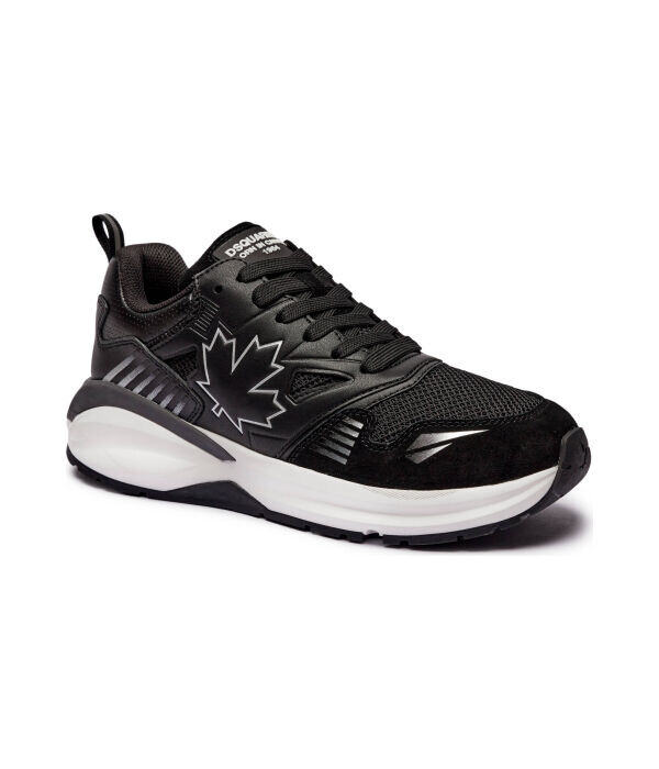 Кроссовки мужские Dsquared2 с добавлением кожи, черный
Кроссовки мужские Dsquared2 с добавлением кожи, черный