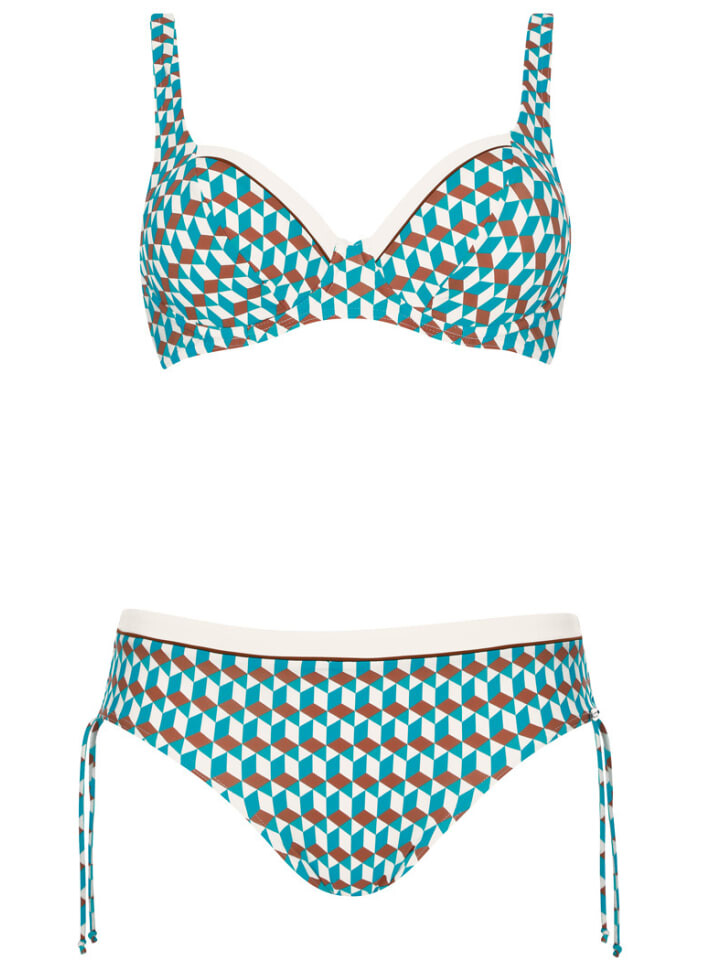 Комплект бикини SUNFLAIR Bikini, бирюзовый 
Комплект бикини SUNFLAIR Bikini, бирюзовый