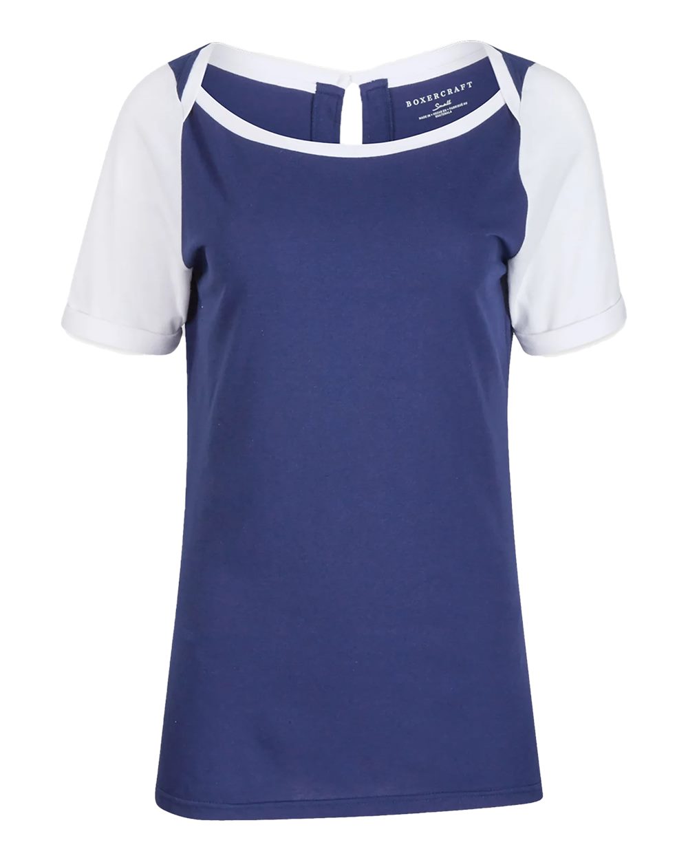 Женская футболка «Carefree» Boxercraft, темно-синий/белый
Женская футболка «Carefree» Boxercraft, темно-синий/белый