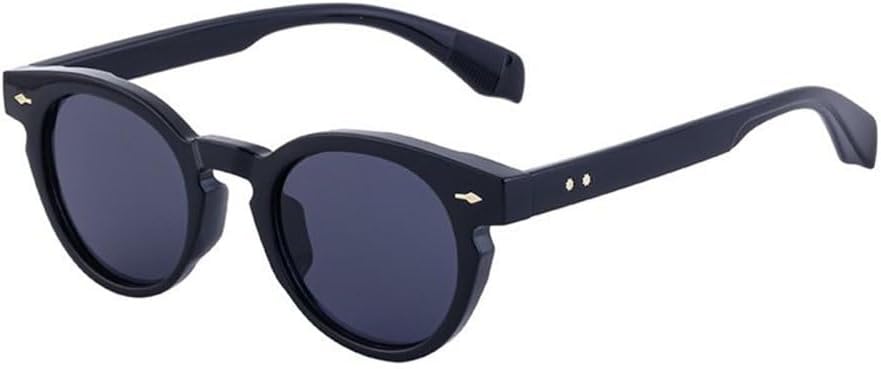 Винтажные круглые солнцезащитные очки для женщин, роскошные модные солнцезащитные очки в маленькой оправе для мужчин, новинка от Rivet Shades Eyewear TYUVIVO, C1blackgray
Винтажные круглые солнцезащитные очки для женщин, роскошные модные солнцезащитные очки в маленькой оправе для мужчин, новинка от Rivet Shades Eyewear TYUVIVO, C1blackgray