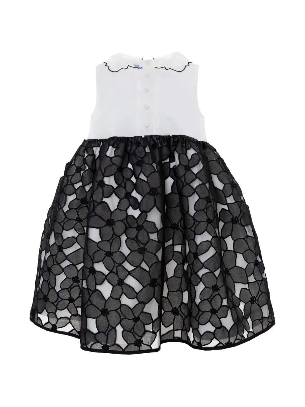 Платье с цветочными аппликациями и воротником Mi Mi Sol, белый
Платье с цветочными аппликациями и воротником Mi Mi Sol, белый