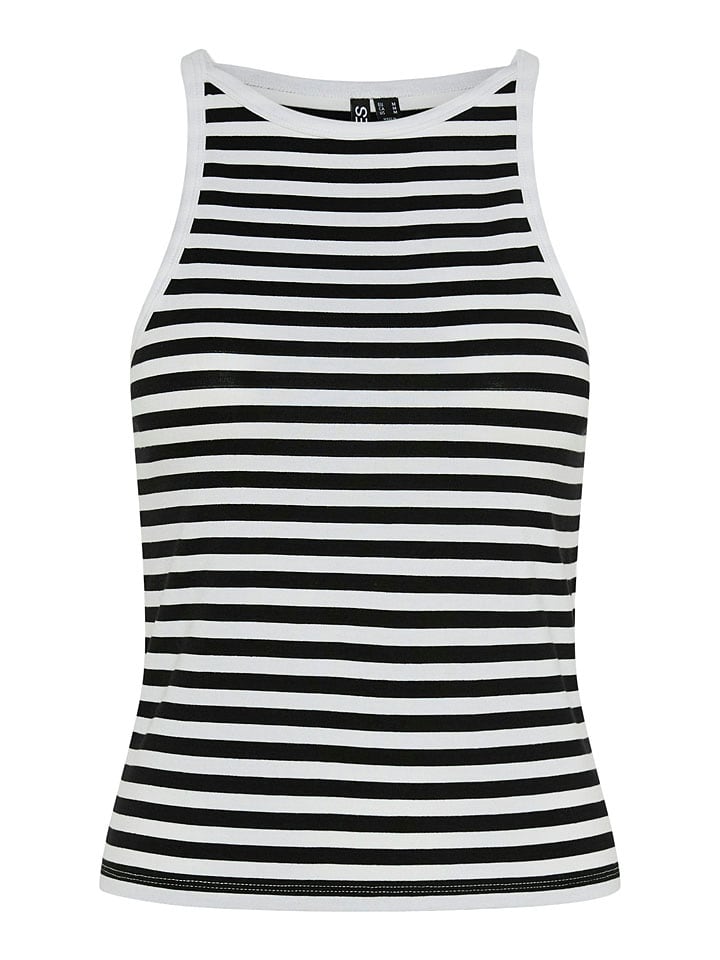 Топ Pieces, черный/белый
Топ Pieces, черный/белый