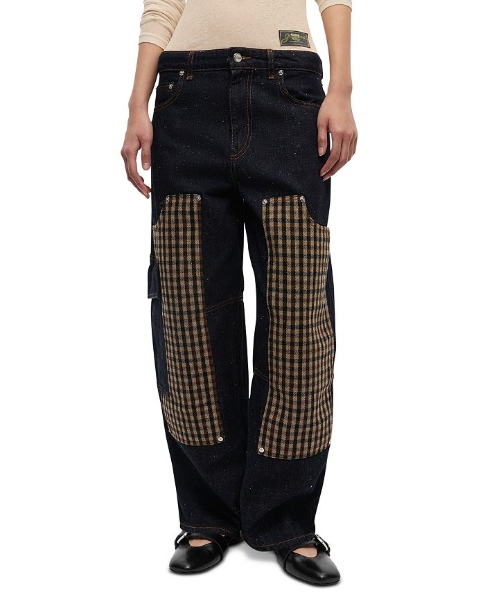 Необработанные джинсы Carpenter в темно-синем камне GANNI, Джинсы Neppy Carpenter цвета темно-синий камень GANNI
Необработанные джинсы Carpenter в темно-синем камне GANNI, Джинсы Neppy Carpenter цвета темно-синий камень GANNI