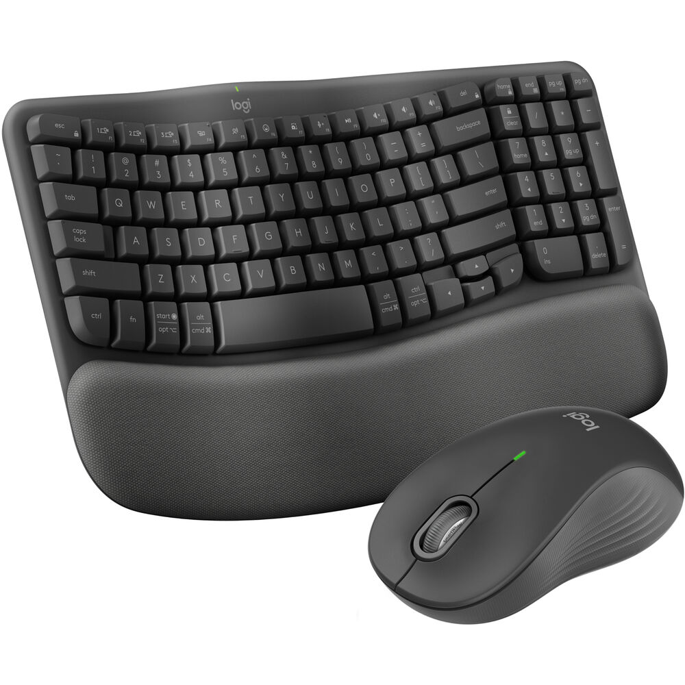 Беспроводной комплект клавиатуры и мыши Logitech Wave Keys MK670 (графитовый)
Беспроводной комплект клавиатуры и мыши Logitech Wave Keys MK670 (графитовый)