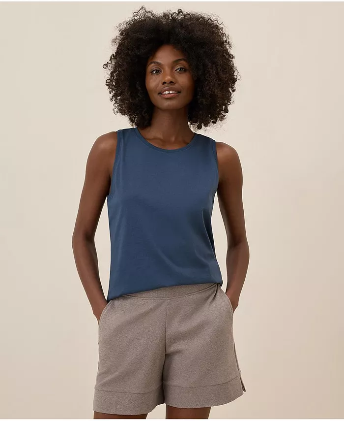 Женская майка с высоким воротом из мягкого органического хлопка Softspun Pact, синий
Женская майка с высоким воротом из мягкого органического хлопка Softspun Pact, синий