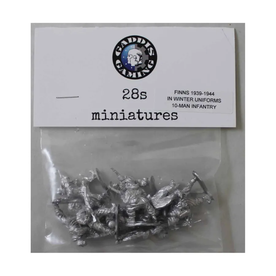 Зимняя униформа FIN, пехотный набор из 10 человек, WWII Miniatures - Finland - Infantry (28mm)
Зимняя униформа FIN, пехотный набор из 10 человек, WWII Miniatures - Finland - Infantry (28mm)