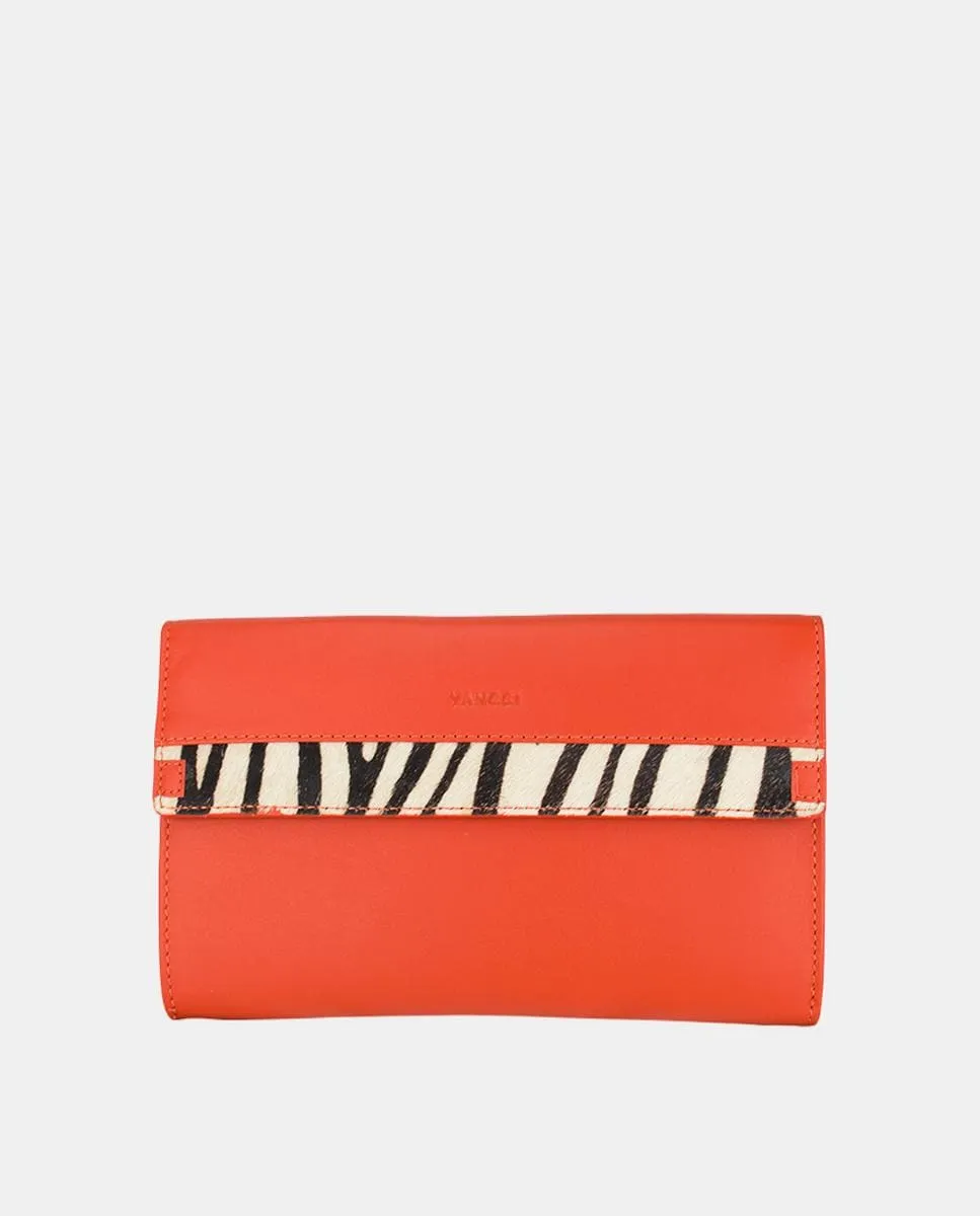 Большой женский кошелек YANCCI, из красной кожи с украшением в виде зебры на конце клапана Yancci
Большой женский кошелек YANCCI, из красной кожи с украшением в виде зебры на конце клапана Yancci