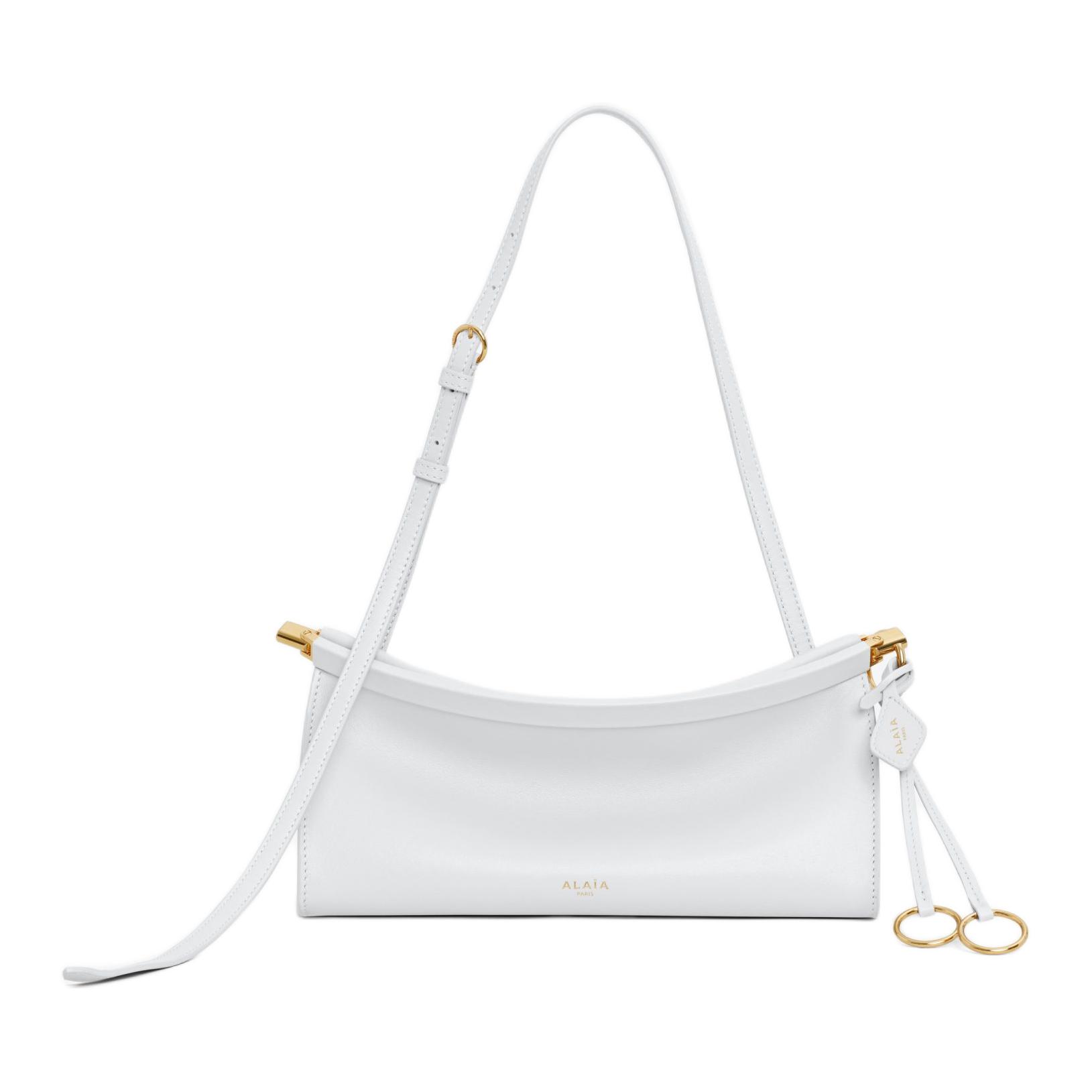 Alaia Кожаная сумка через плечо small women's bright white
Alaia Кожаная сумка через плечо small women's bright white