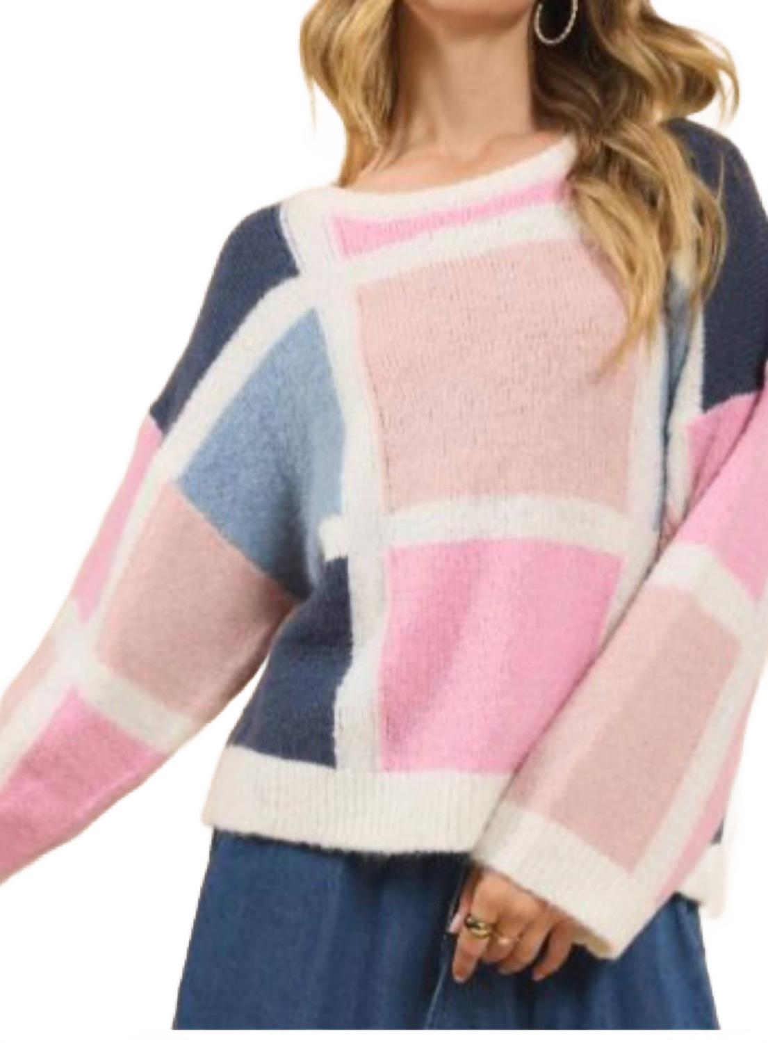 Свитер Candy в разноцветном стиле Sadie & Sage, мультиколор
Свитер Candy в разноцветном стиле Sadie & Sage, мультиколор