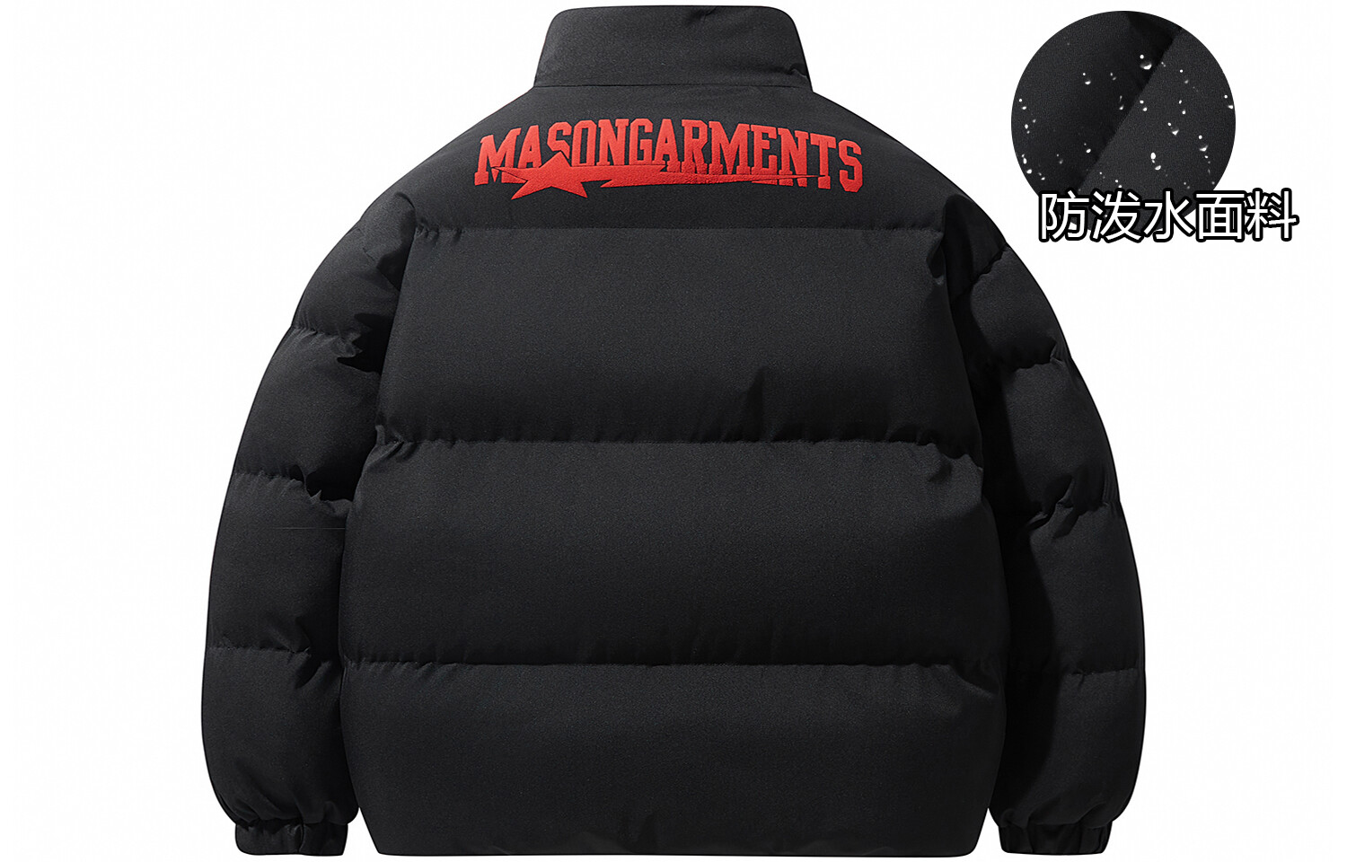 Стеганая куртка унисекс Masongarments, Черный
Стеганая куртка унисекс Masongarments, Черный