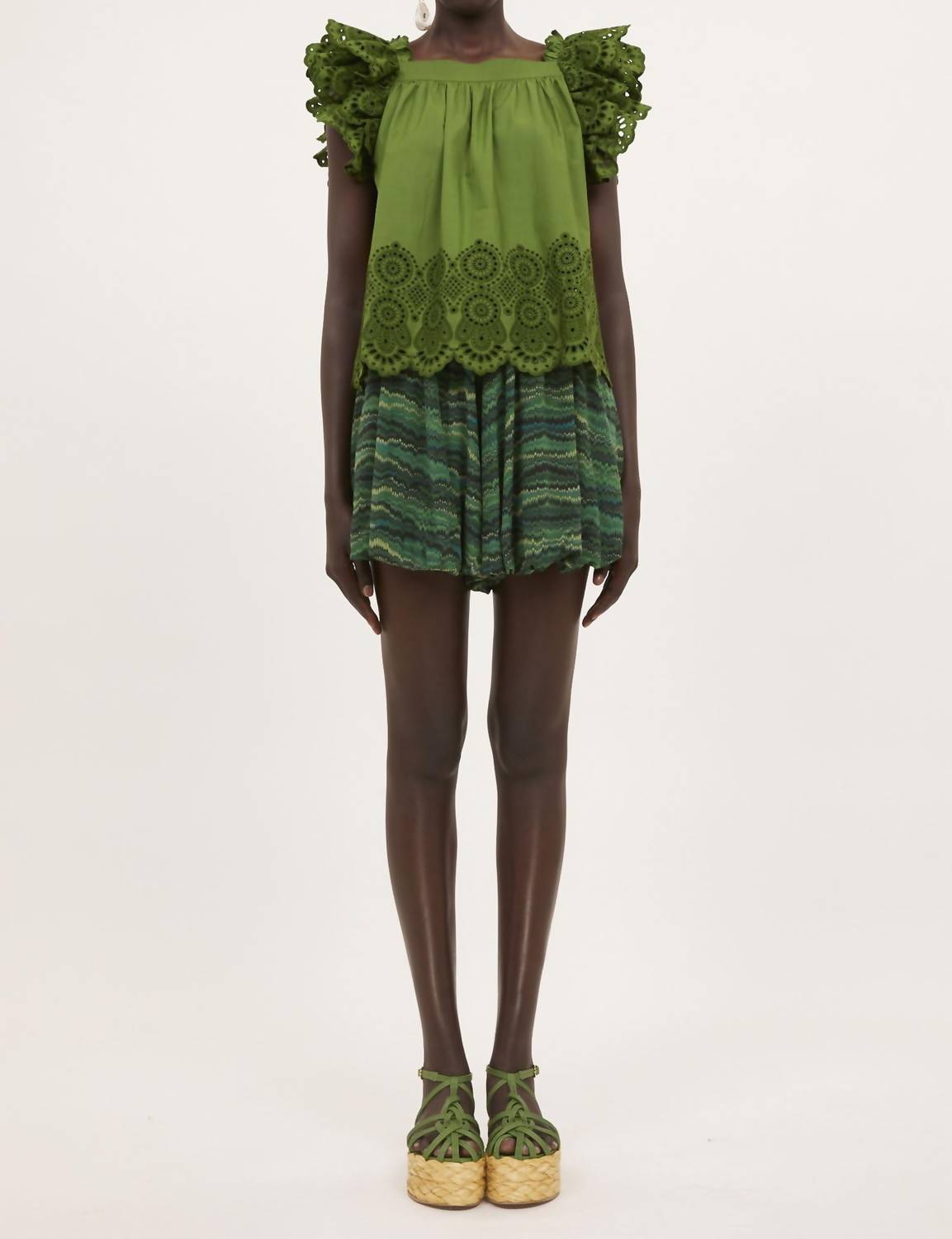 Алина Шорты в павлиньем стиле Ulla Johnson, Peacock
Алина Шорты в павлиньем стиле Ulla Johnson, Peacock