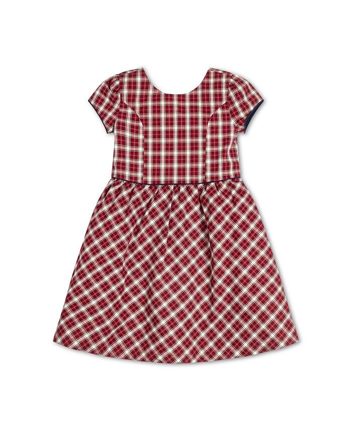 Платье для школьниц с короткими рукавами и пуговицами на спине, для малышей Hope & Henry, красный
Платье для школьниц с короткими рукавами и пуговицами на спине, для малышей Hope & Henry, красный