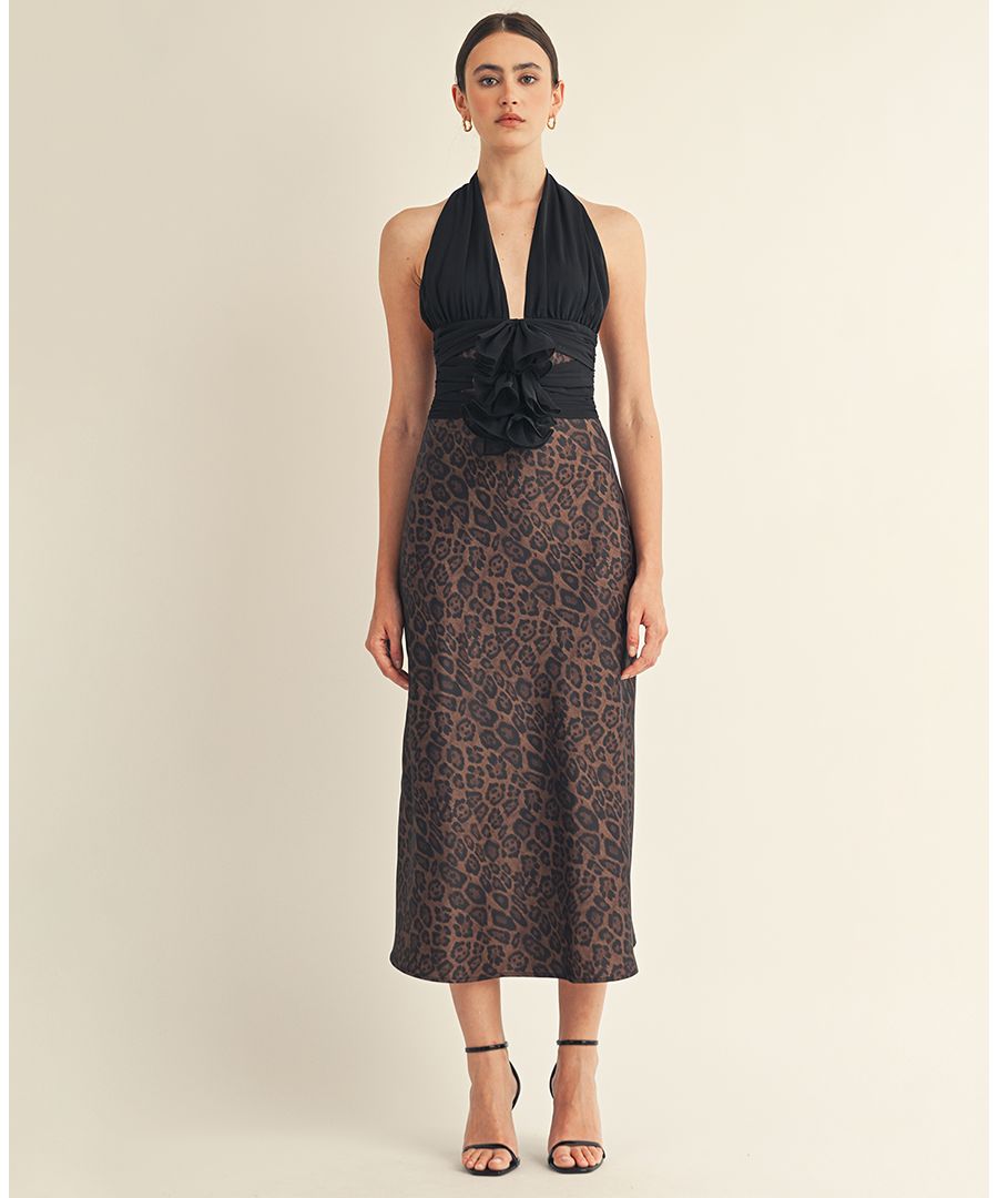 Женское миди-платье Kessara с завязками на шее и бантом AROSE STUDIO, INC, Dark brown leopard
Женское миди-платье Kessara с завязками на шее и бантом AROSE STUDIO, INC, Dark brown leopard