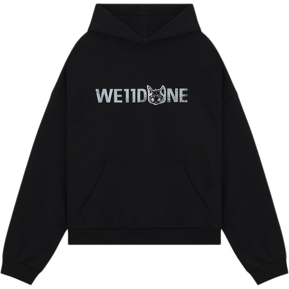 Худи с логотипом WE11DONE, черный
Худи с логотипом WE11DONE, черный