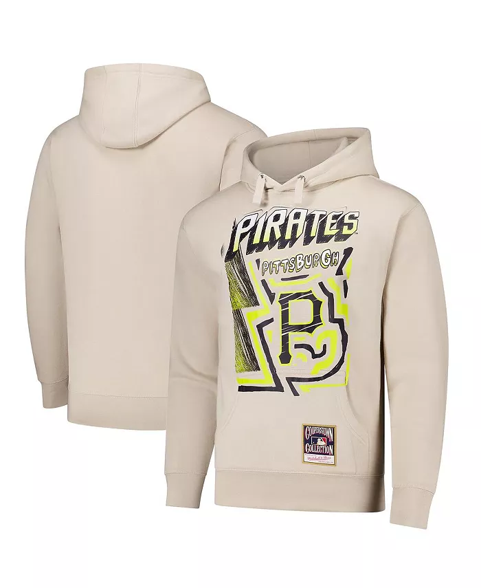Мужской кремовый худи Pittsburgh Pirates Sidewalk Sketch с принтом Mitchell & Ness
Мужской кремовый худи Pittsburgh Pirates Sidewalk Sketch с принтом Mitchell & Ness