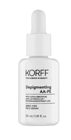 Korff Depigmenting AA PE 30 мл Сыворотка для осветления и борьбы с пятнами 
Korff Depigmenting AA PE 30 мл Сыворотка для осветления и борьбы с пятнами