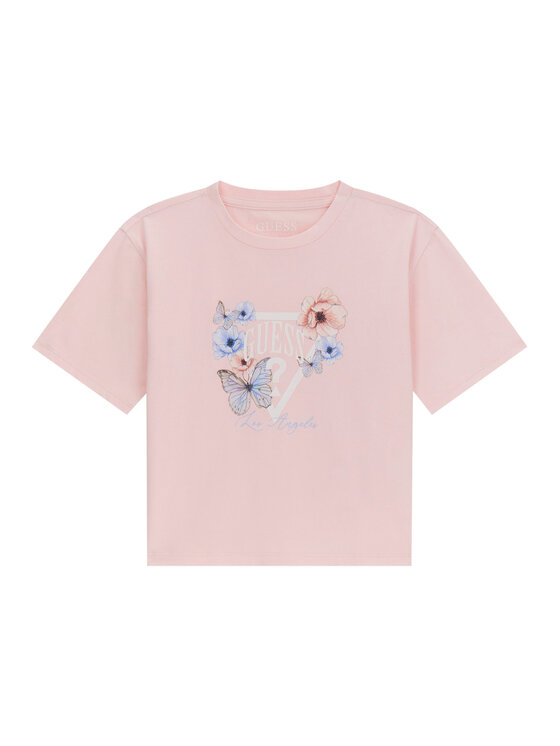 Футболка regular fit J6RI32 K6YW4 Guess, розовый
Футболка regular fit J6RI32 K6YW4 Guess, розовый