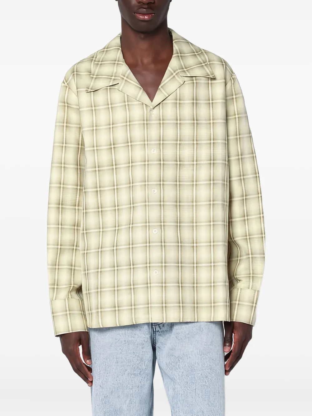 Клетчатая рубашка с длинными рукавами Séfr, нейтральный
Клетчатая рубашка с длинными рукавами Séfr, нейтральный