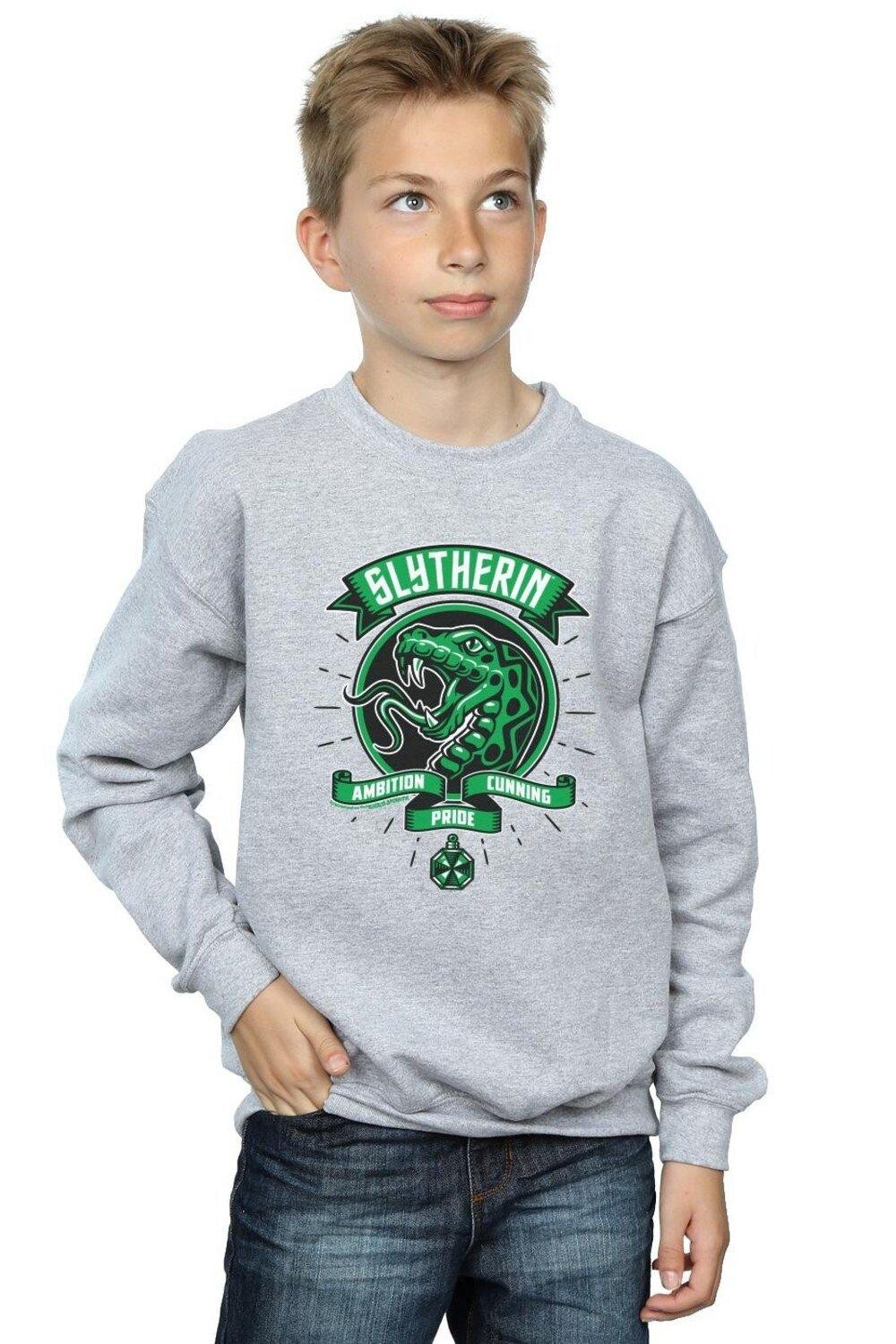 Толстовка с гербом Слизерина Toon Harry Potter, серый
Толстовка с гербом Слизерина Toon Harry Potter, серый