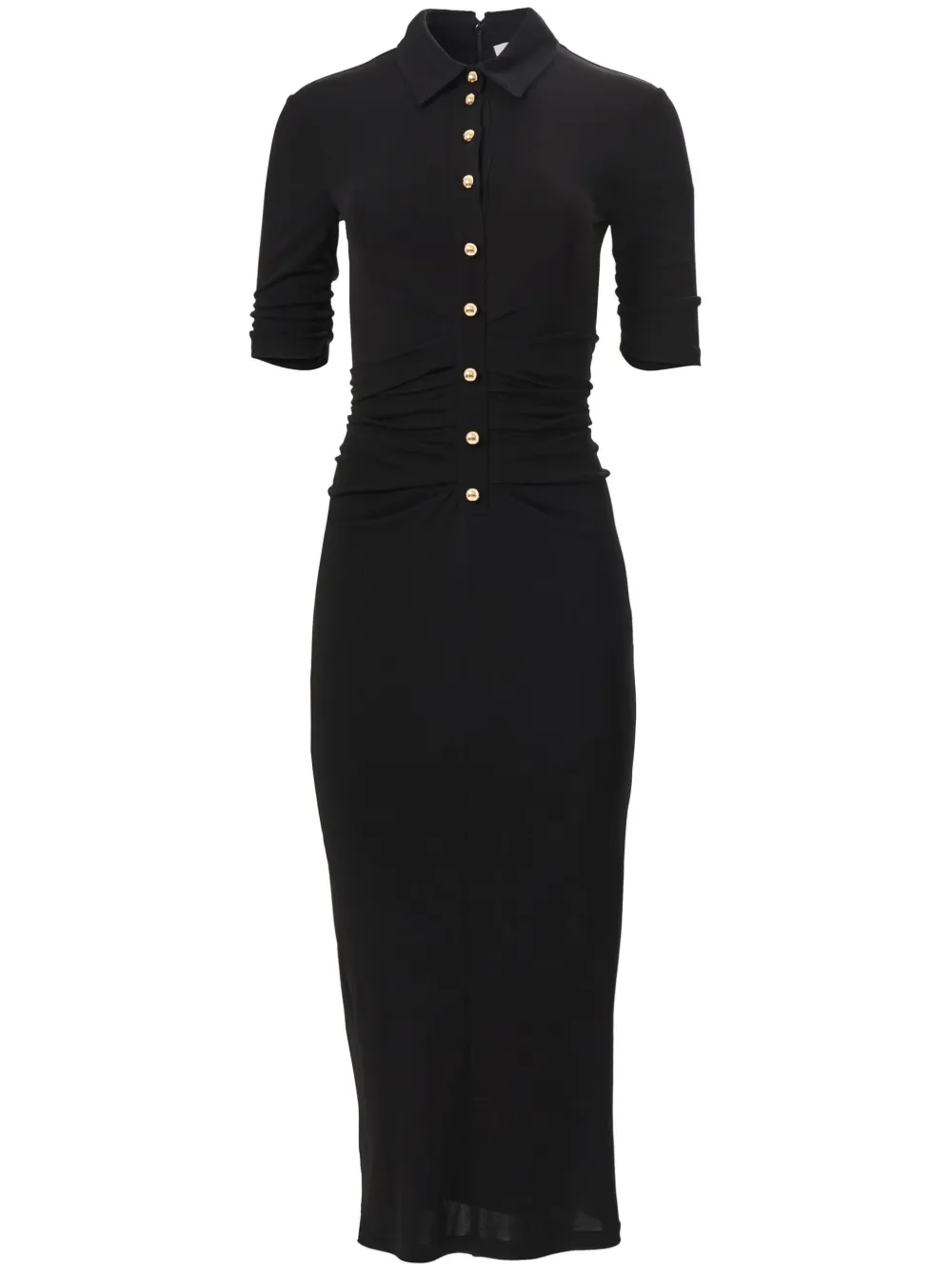 Платье миди со сборками Carolina Herrera, черный
Платье миди со сборками Carolina Herrera, черный