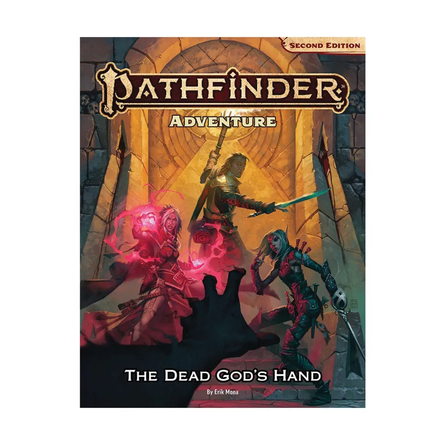 Dead God's Hand, Pathfinder Roleplaying Game (2nd Edition) - Pathfinder Adventures, твердый переплет
Dead God's Hand, Pathfinder Roleplaying Game (2nd Edition) - Pathfinder Adventures, твердый переплет