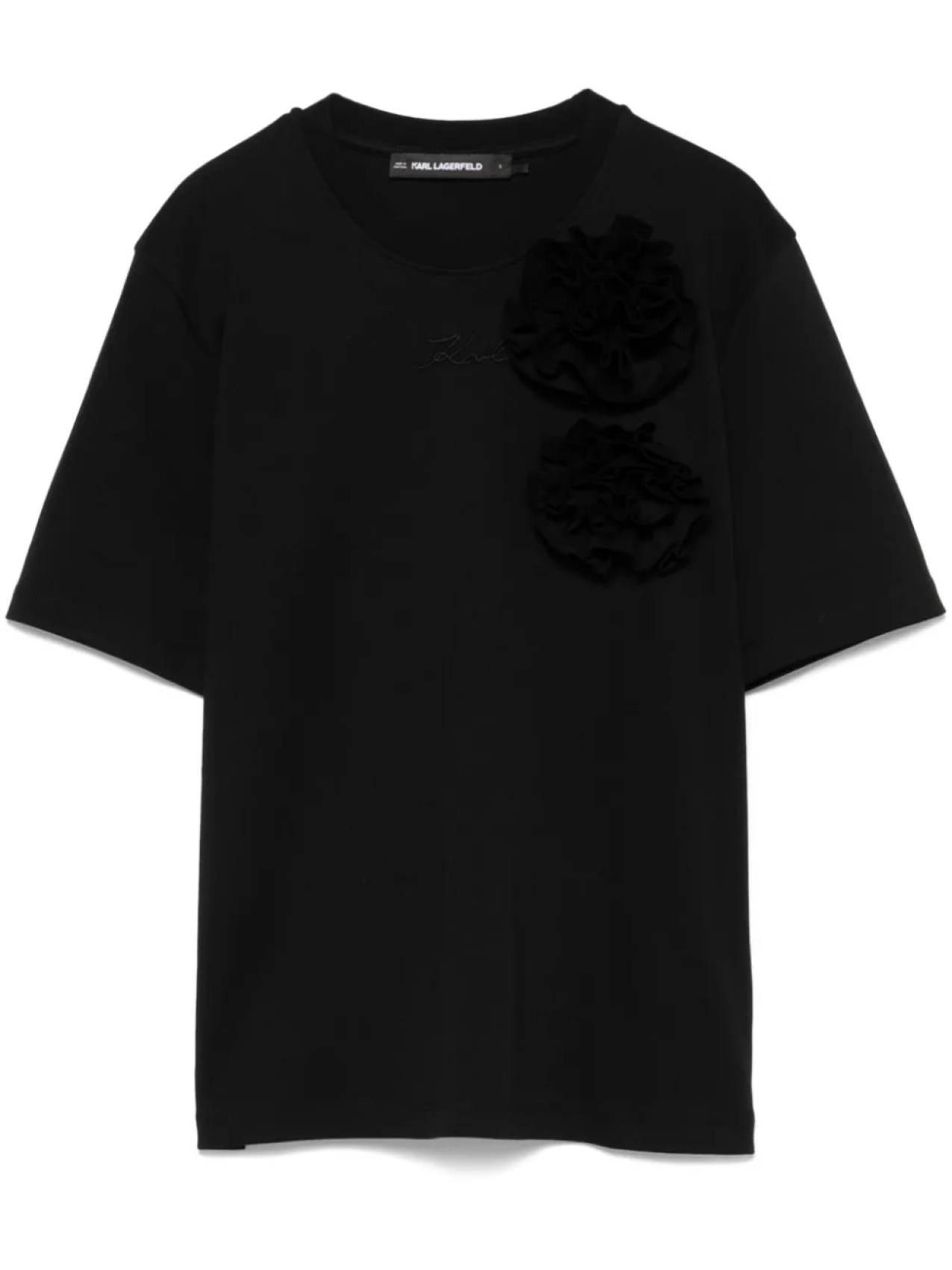 Karl Lagerfeld футболка с аппликацией, черный
Karl Lagerfeld футболка с аппликацией, черный