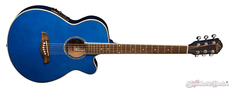 Акустическая гитара Oscar Schmidt OG8CE Folk Acoustic Electric Guitar Transparent Blue - OG8CETBL
Акустическая гитара Oscar Schmidt OG8CE Folk Acoustic Electric Guitar Transparent Blue - OG8CETBL