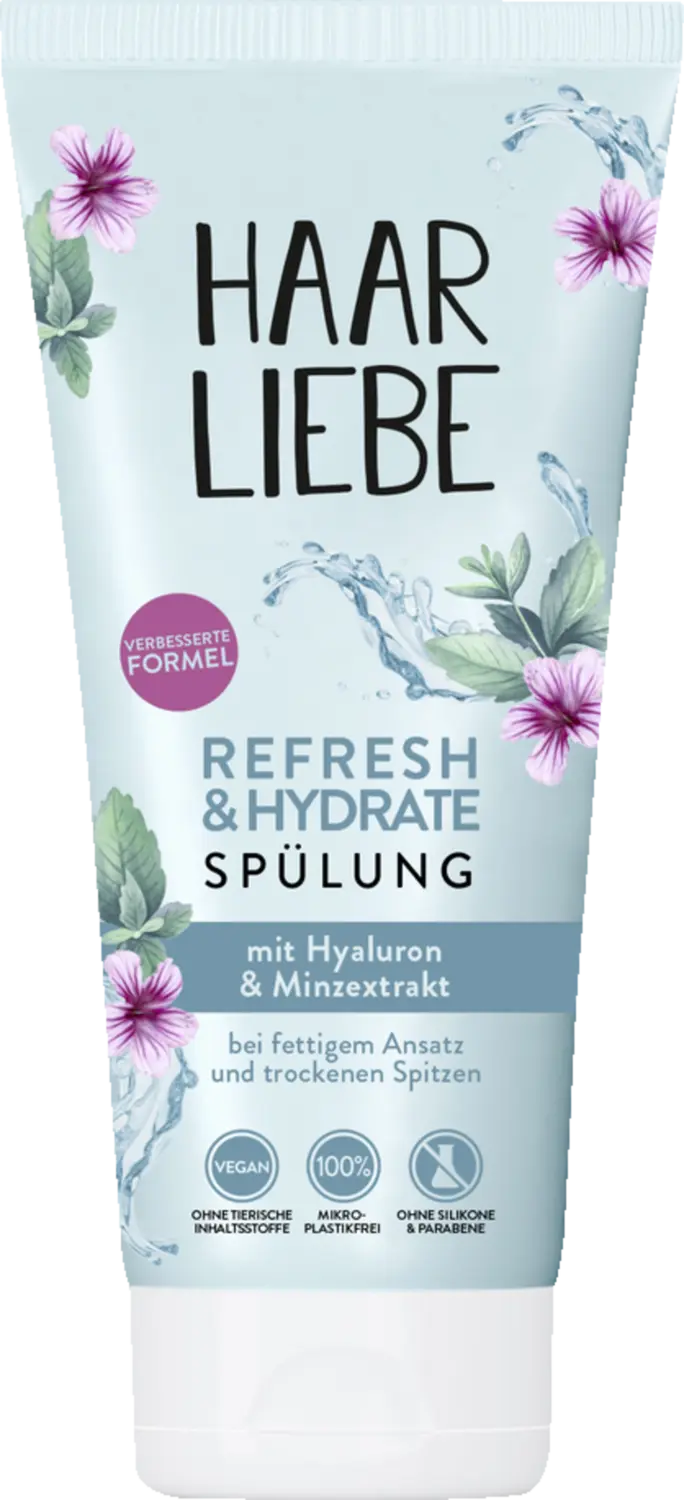 Кондиционер Haarliebe Refresh & Hydrate Spülung
Кондиционер Haarliebe Refresh & Hydrate Spülung