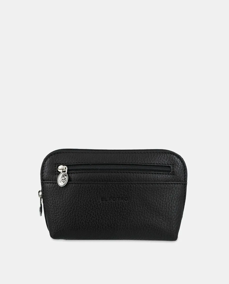 Сумка из черной коровьей кожи El Potro, черный
Сумка из черной коровьей кожи El Potro, черный