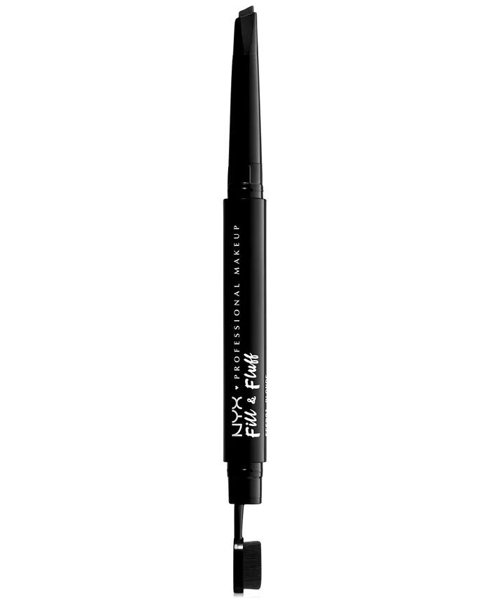Карандаш для бровей Fill & Fluff Nyx Professional Makeup, цвет Black 
Карандаш для бровей Fill & Fluff Nyx Professional Makeup, цвет Black