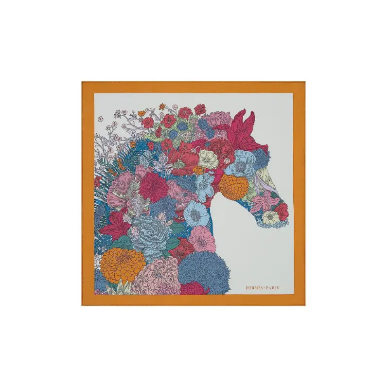 HERMES Шёлковый шарф, Honey/White/Pink
HERMES Шёлковый шарф, Honey/White/Pink