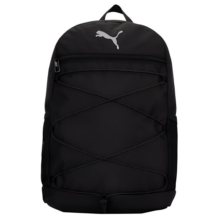 PUMA Черный унисекс рюкзак среднего размера из ткани, Black 
PUMA Черный унисекс рюкзак среднего размера из ткани, Black