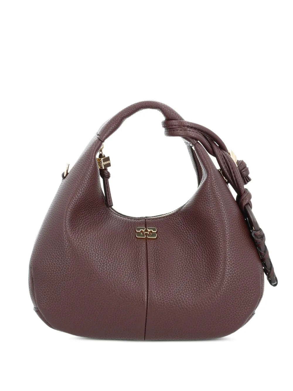 Сумка-тоут с узлом Ganni, коричневый
Сумка-тоут с узлом Ganni, коричневый