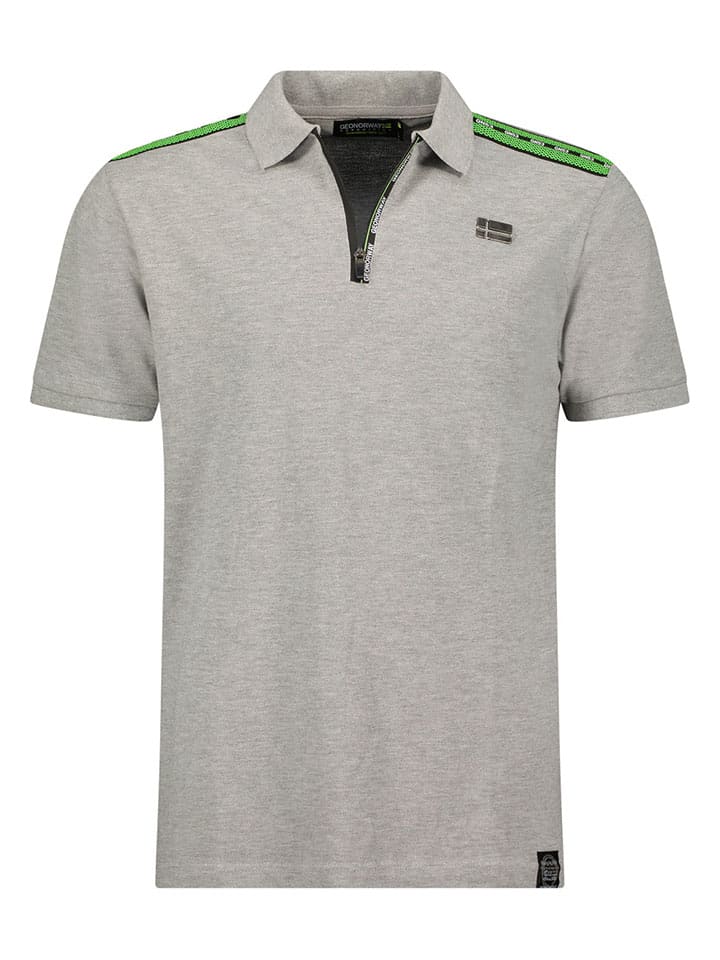 Рубашка-поло Geographical Norway, серый 
Рубашка-поло Geographical Norway, серый
