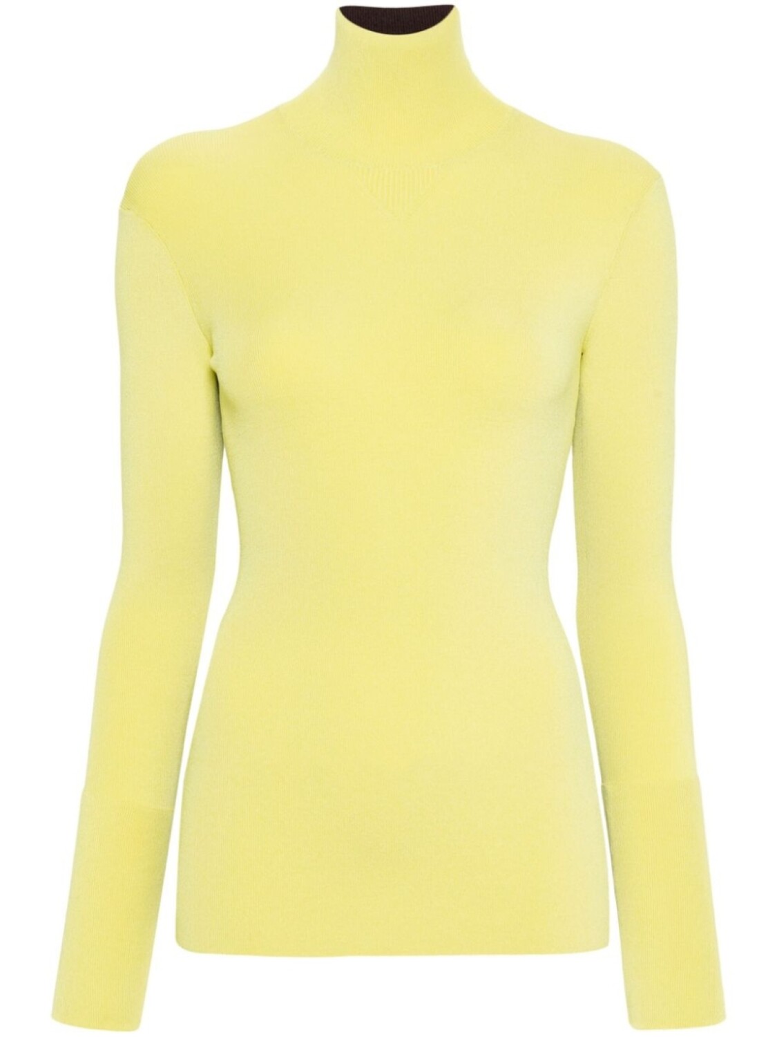 Топ с высоким воротником и длинными рукавами Wales Bonner, желтый
Топ с высоким воротником и длинными рукавами Wales Bonner, желтый