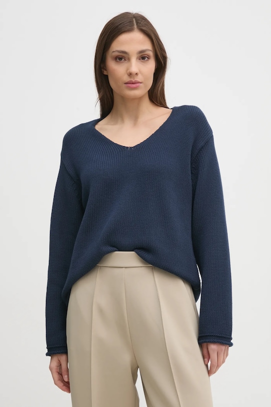 Хлопковый свитер Mos Mosh, темно-синий
Хлопковый свитер Mos Mosh, темно-синий