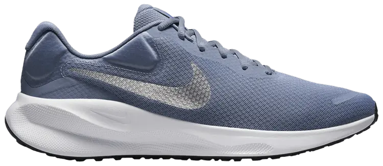 Кроссовки Nike Revolution 7 'Ashen Slate Metallic Silver', синий
Кроссовки Nike Revolution 7 'Ashen Slate Metallic Silver', синий