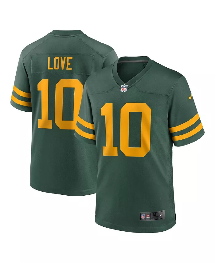 Мужская игровая альтернативная футболка Love Green Green Bay Packers Nike
Мужская игровая альтернативная футболка Love Green Green Bay Packers Nike