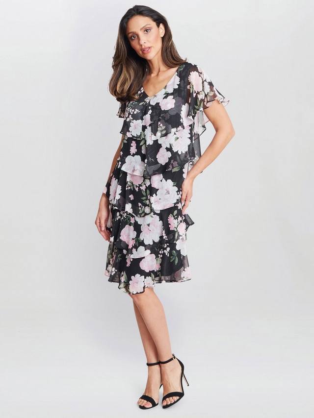 Платье в цветочек с v -образным вырезом nicola Gina Bacconi, черный/разноцветный
Платье в цветочек с v -образным вырезом nicola Gina Bacconi, черный/разноцветный