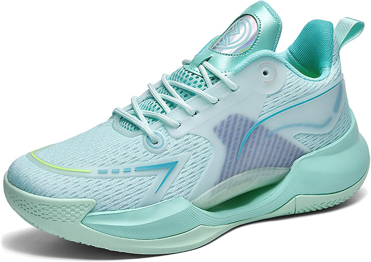 Мужские баскетбольные кроссовки Exusiai, средний верх, легкие, с противоскользящей подошвой, дышащие, для спорта в помещении и на улице, размер 11, Cyan
Мужские баскетбольные кроссовки Exusiai, средний верх, легкие, с противоскользящей подошвой, дышащие, для спорта в помещении и на улице, размер 11, Cyan