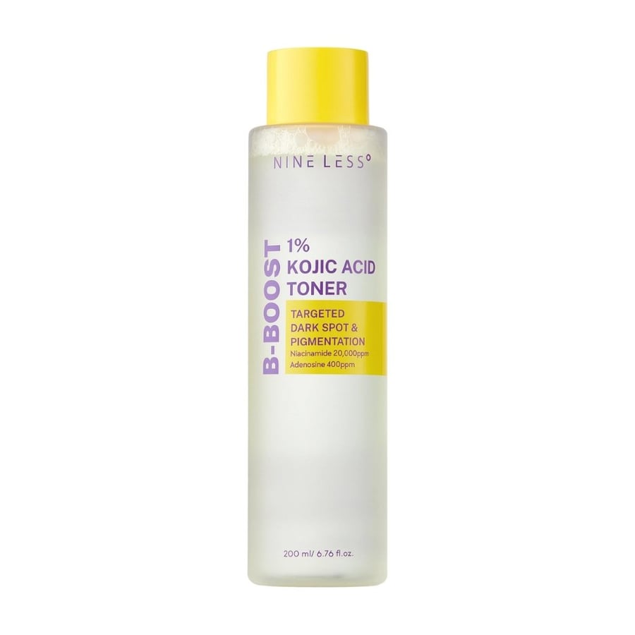 nineless B-Boost 1% Kojic Acid Toner, осветляющий тоник для лица, 200 мл
nineless B-Boost 1% Kojic Acid Toner, осветляющий тоник для лица, 200 мл