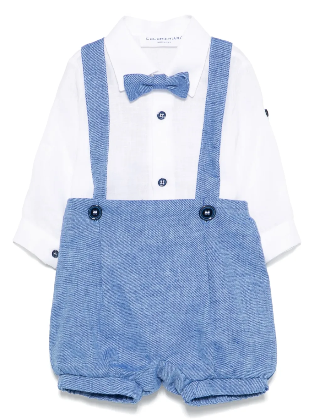 Комплект с шортами строгого кроя Colorichiari, белый
Комплект с шортами строгого кроя Colorichiari, белый