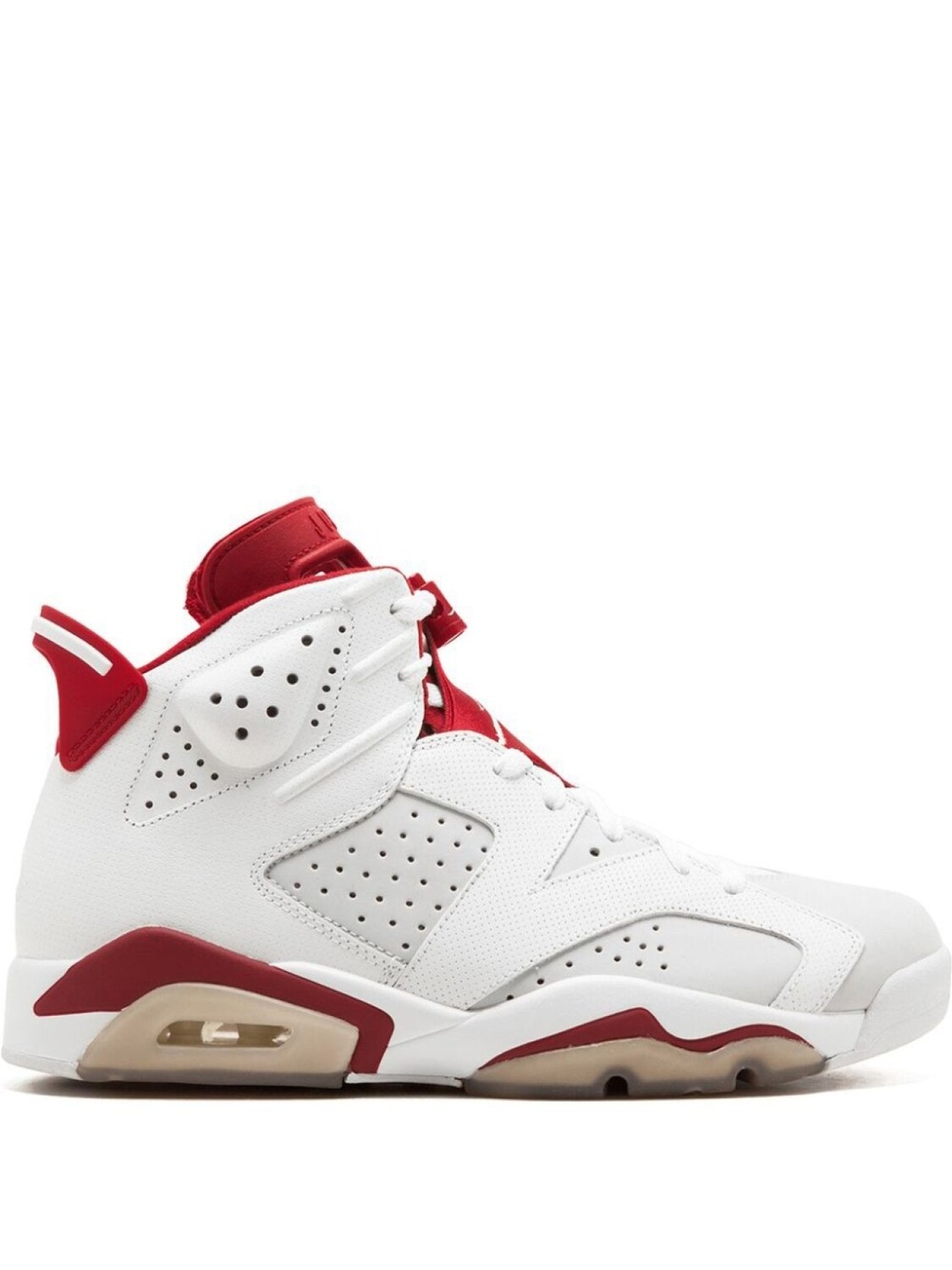 Кроссовки Jordan Air Jordan 6 Retro 384664113, белый/красный
Кроссовки Jordan Air Jordan 6 Retro 384664113, белый/красный